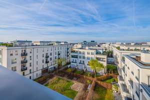 Skyline-Living: Exklusives Penthouse mit beeindruckenden Außenbereichen in den Heinrich-Heine-Gärten