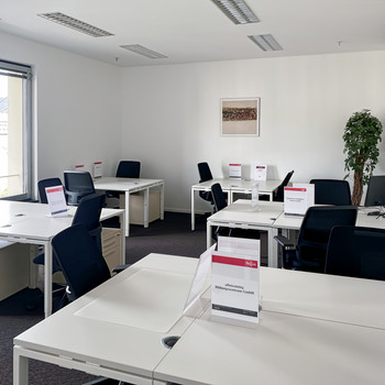 Coworking-Bereich in Regus Unter den Linden