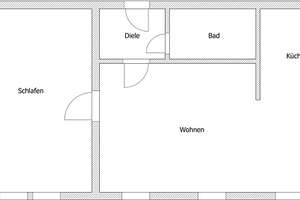 Kleine Single-Wohnung mit Laminat – Gießerstraße 18, 9130 Sonnenberg, Chemnitz – Vorschaubild 6
