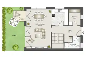 Hamburg - Farmsen-Berne |Elegante DHH: 189 qm, 3 Geschosse, 6 Zimmer, Garten – Familienparadies! – Hamburg – Vorschaubild 3
