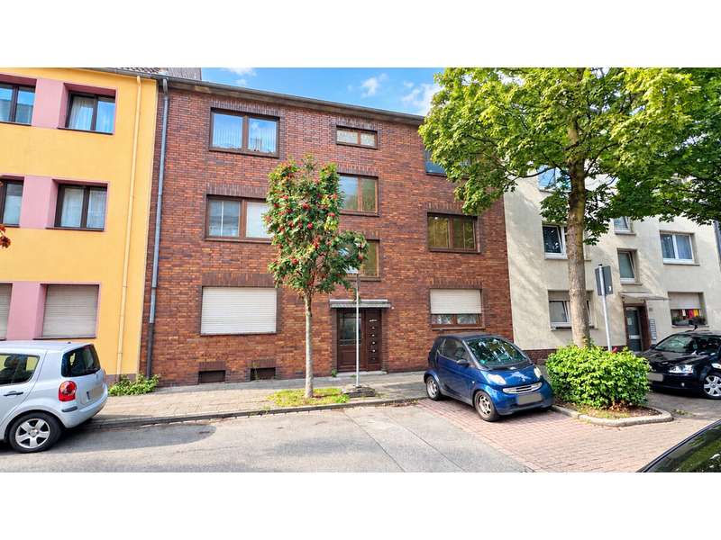 Attraktive Kapitalanlage in Duisburg-Laar – vermietete 2-Zimmer-Wohnung (EG rechts) direkt am Rhein