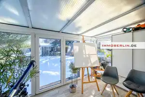 IMMOBERLIN.DE - Attraktiver Bungalow mit Wintergarten & Garage in ländlicher Lage vor den Toren Berl – Barnim (Kreis) – Vorschaubild 7