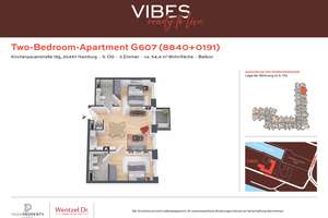 WG-geeignetes Two-Bedroom-Apartment in der HafenCity - Wentzel Dr. – Kirchenpauerstraße 15g, 20457 HafenCity, Hamburg – Vorschaubild 11