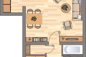 1-Zimmer-Wohnung in Velbert Kostenberg – Am Lindenkamp 24, 42549 Velbert-Mitte, Velbert – Vorschaubild 2