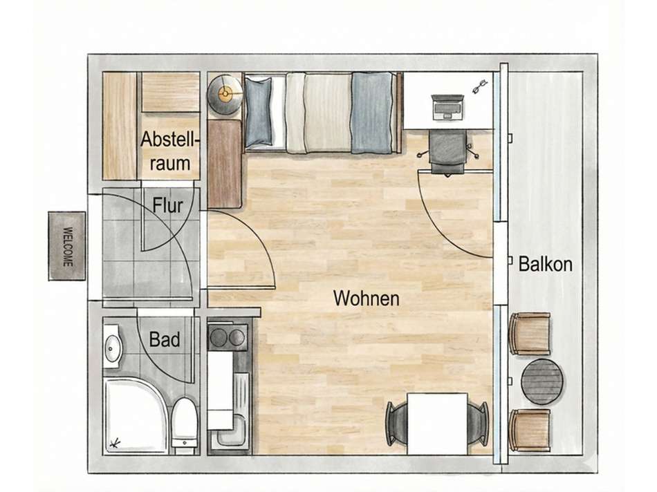 Grundriss / Floor Plan