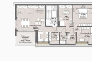 Tolle Penthouse-Wohnung - Top ausgestattet in ruhiger Lage in Grafing b. München – Die vollständige Adresse der Immobilie erhältst du vom Anbieter., 85567 Grafing bei München – Vorschaubild 4