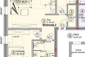 Moderne 3-Zimmer- Wohnung mit Tiefgaragenstellplatz & Balkon - Neubau aus 2022 – Traubenweg 2, 49090 Pye, Osnabrück – Vorschaubild 12