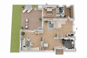 Charmantes EFH in Greven mit besonderer Architektur, Wellnessbereich und wunderschönem Garten! – Die vollständige Adresse der Immobilie erhältst du vom Anbieter., 48268 Greven – Vorschaubild 25