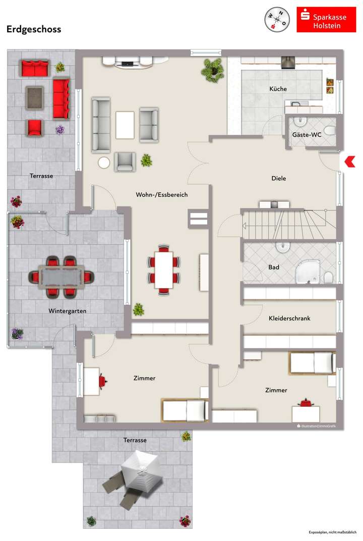 Grundriss Erdgeschoss