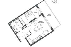 Mitten im Grünen: 2-Zi-Whg. mit Balkon zum Innenhof u. Duschbad – Schmetterlingsstraße 1, 85551 Kirchheim bei München – Vorschaubild 9