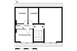 Gemütliche 1,5-Zimmer-Wohnung in Grambke – Alwin-Lonke-Str. 65, 28719 Burg-Grambke, Bremen – Vorschaubild 4