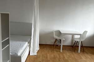 Möblierte 1-Zimmer Wohnung in Perlach mit begehbaren Kleiderschrank und Alpenblick – Peschelanger 12, 81735 Neuperlach, München – Vorschaubild 3