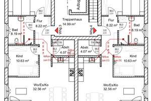 Neubau-Mehrfamilienhaus (2026) mit Fahrstuhl in Warstein – Wohnungen einzeln erwerbbar! – Walkemühle 1, 59581 Warstein – Vorschaubild 4