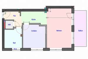 Sofort bezugsbereit: Barrierefreie 2 Zimmer Wohnung mit Südbalkon und Aufzug in Berlin-Pankow – 13189 Pankow (Ortsteil), Berlin – Vorschaubild 11