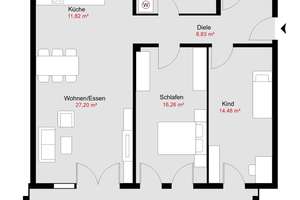 Ramersdorf-Perlach - Hell. Modern. Zeitgemäß. – Die vollständige Adresse der Immobilie erhältst du vom Anbieter., 81737 Altperlach, München – Vorschaubild 8