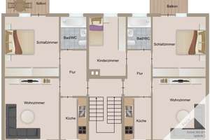 7 +3 Wohnungen mitten in Vaihingen – Die vollständige Adresse der Immobilie erhältst du vom Anbieter., 70563 Vaihingen-Mitte, Stuttgart – Vorschaubild 11