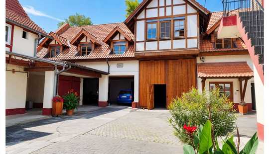 Bild von Einfamilienhaus mit Atriumcharakter, Garten und vielseitigen Nebenflächen