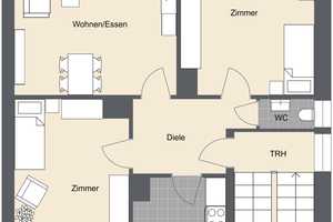 Altbau-Wohnung mit Flair in der Ulmer-Oststadt; WG-geeignet – Ulm – Vorschaubild 17
