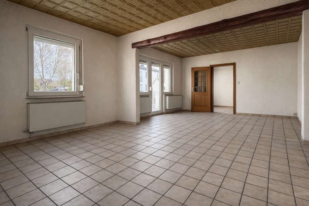 Immobilie in Recklinghausen - Flexibel nutzbare 2 ETW (110 m²) + ausbaufähiger Dachboden + 3 Garagen | Recklinghausen-Nord - Bild 1