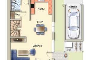 +++ NEUBAU - ATTRAKTIVE DOPPELHAUSHÄLFTE IN WYHLEN - NEUBAUGEBIET KAPELLENBACH - OST +++ – Habsburger Straße 1, 79639 Lörrach (Kreis) – Vorschaubild 7