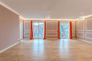 Luxuriöse 4-Zimmer Wohnung mit TG-Stellplatz und Aufzug direkt in die Wohnung im Zentrum vom München – Die vollständige Adresse der Immobilie erhältst du vom Anbieter., 80333 Universität, München – Vorschaubild 2