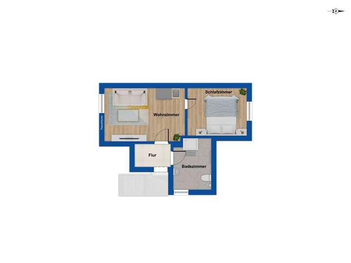Grundriss Obergeschoss