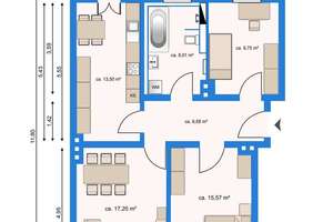 Hochwertige Wohnung mit Balkon, Wanne, Dusche, Fußbodenheizung & Einbauküche! Stellplatz möglich! – Albert-Schmidt-Straße 1, 6110 Südliche Innenstadt, Halle (Saale) – Vorschaubild 27