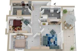 3 Zimmer Dachgeschoss Wohnung in Wallersheim zu verkaufen – Die vollständige Adresse der Immobilie erhältst du vom Anbieter., 56070 Wallersheim, Koblenz – Vorschaubild 1