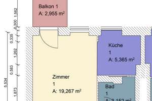Charmantes Altbau-Studio mit Balkon im Schillerkiez – Flughafenstraße 77, 12049 Neukölln (Ortsteil), Berlin – Vorschaubild 6