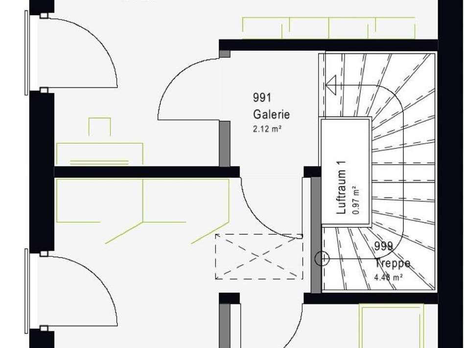 Grundriss Dachgeschoss