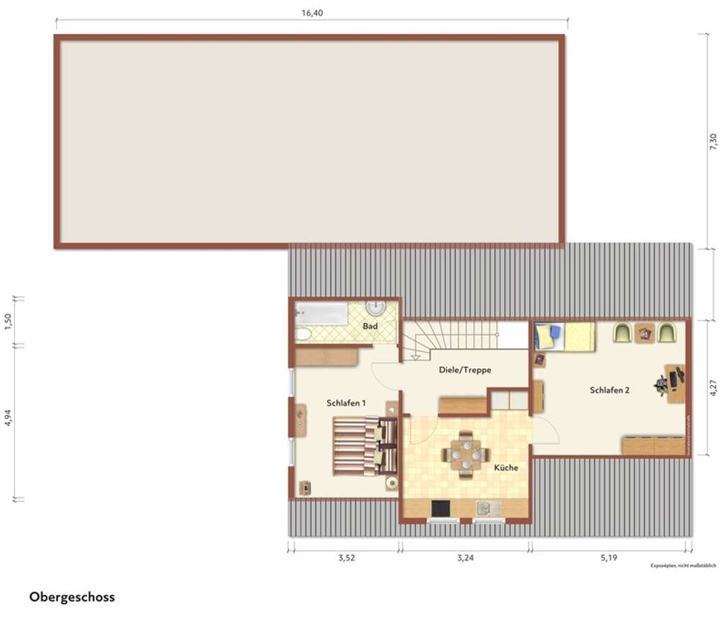 Immobilie in Borken - Freihstehendes Einfamilienhaus mit 1325 m² Grundstück - Bild 3