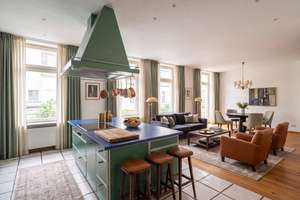 Zwei Einheiten zum Wohnen und Arbeiten - Maisonette Wohnung