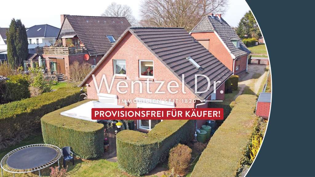 Immobilie in Oststeinbek - Zwei Einfamilienhäuser auf tollem Grundstück zum Kauf in Oststeinbek - Wentzel Dr. - Bild 0