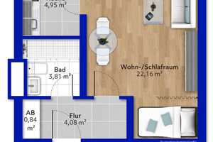 Exklusives & möbliertes Apartment in Top-Lage von Parkstadt Bogenhausen – Zaubzerstraße 43a, 81677 München – Vorschaubild 12
