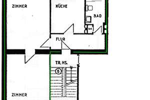 kernasnierte zwei Zimmer Wohnung in Derendorf II. OG Nahe Frankenplatz/ Sportzentrum – 40476 Derendorf, Düsseldorf – Vorschaubild 11