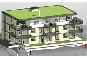 Neubau/ Erstbezug: Exklusives 3,5 Zi-Penthouse mit Klimaanlage – Hühnlesäcker 4, 74360 Ilsfeld – Vorschaubild 2
