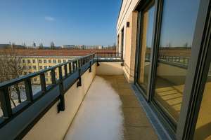 "The Franz": Wunderschöne 2-Zimmer-Wohnung (Penthouse) im Erstbezug – Singerstr. 62, 10243 Friedrichshain, Berlin – Vorschaubild 12