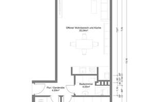 Modernisierte Wohnung inkl. Tiefgaragenstellplatz und Süd-Balkon - Radio Bremen – Die vollständige Adresse der Immobilie erhältst du vom Anbieter., 28211 Radio Bremen, Bremen – Vorschaubild 13