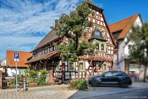 Mosbach-Neckarelz: Historisches, saniertes Fachwerkhaus mit großem Nebengebäude – Die vollständige Adresse der Immobilie erhältst du vom Anbieter., 74821 Mosbach – Vorschaubild 1