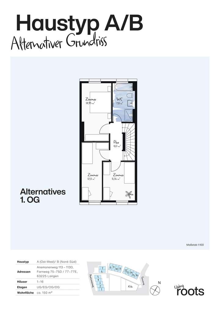 TYP A-B_3 Zimmer im OG