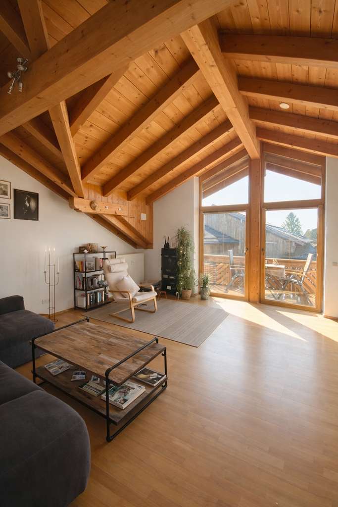 Immobilie in Rott am Inn - Gemütliche 3 Zimmer Dachgeschosswohnung zum Wohlfühlen,  auch als Ferienwohnung geeignet - Bild 2