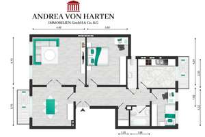 WARTELISTE! Sonne von früh bis spät: Hamburger Altbau mit Kamin, Stuck & zwei Balkonen – Die vollständige Adresse der Immobilie erhältst du vom Anbieter., 20253 Hoheluft-West, Hamburg – Vorschaubild 16
