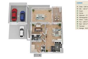 Beeindruckend vielfältig - EFH in Gifhorn-Süd - Wintergarten - Garage - Pool - EBK - Sauna etc. – Die vollständige Adresse der Immobilie erhältst du vom Anbieter., 38518 Gifhorn – Vorschaubild 11