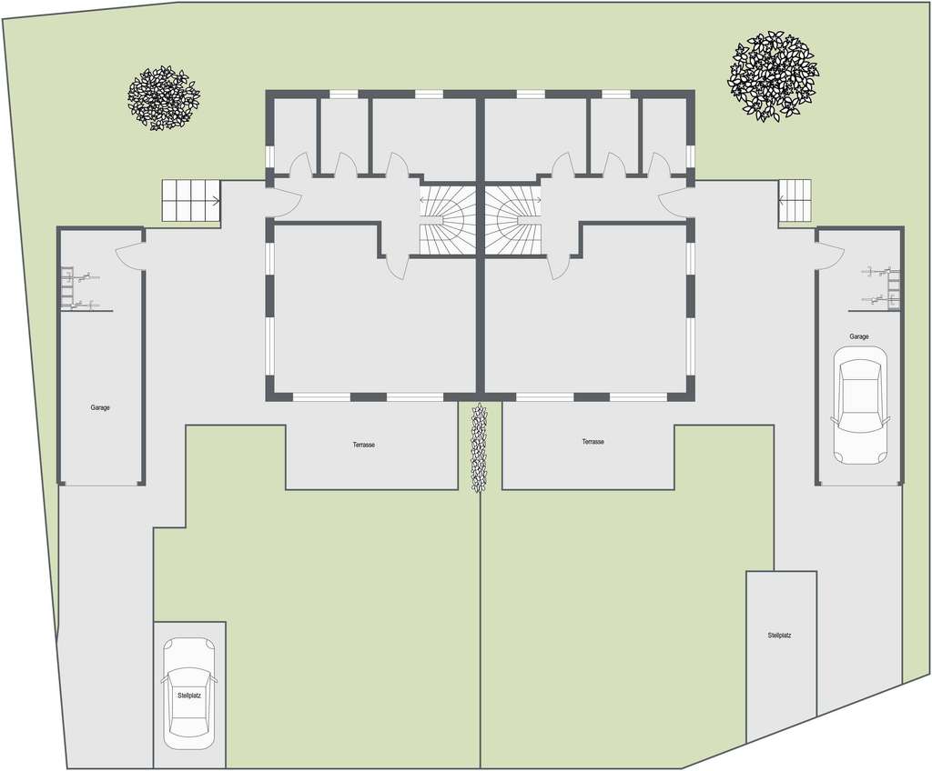 Immobilie in Adlkofen - KfW-55 Neubau - Großzügige Doppelhaushälfte mit zwei Bädern!!! - Bild 2