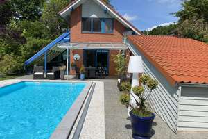 Gepflegtes Architektenhaus mit Swimmingpool, Gästehaus und freiem Naturblick – Die vollständige Adresse der Immobilie erhältst du vom Anbieter., 27777 Ganderkesee – Vorschaubild 1