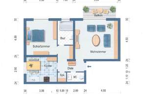 Stilvoll modernisierte 2-Zimmer-ETW mit Balkon, Stellplatz & Garten in ruhiger Lage von Knielingen! – Die vollständige Adresse der Immobilie erhältst du vom Anbieter., 76187 Knielingen, Karlsruhe – Vorschaubild 16
