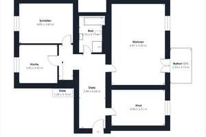 Wohnen im Grünen! Moderne 3-Zimmer-Wohnung mit Balkon & optionaler Einbauküche – Tulpenhof 2, 38368 Mariental – Vorschaubild 22