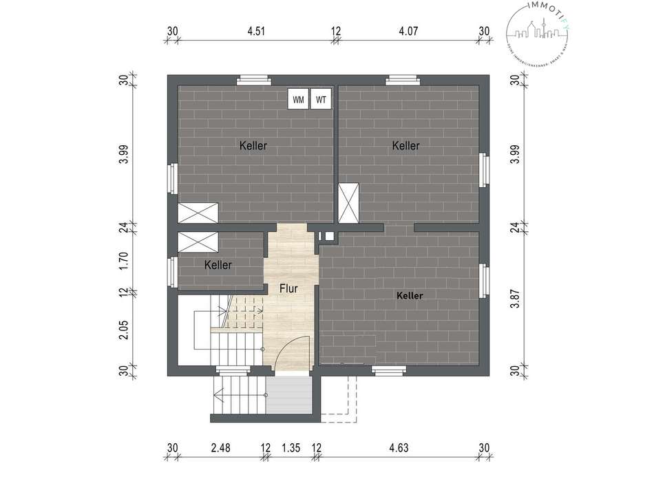 Grundriss Keller