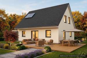 Statt 1.580 € Miete: Eigenes Haus mit 122 m² in Berlin Mietkauf++ – Die vollständige Adresse der Immobilie erhältst du vom Anbieter., 12623 Mahlsdorf, Berlin – Vorschaubild 1
