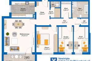 ### NEUER PREIS ### Gepflegte, helle Wohnung in guter Lage von Trier-Olewig – Die vollständige Adresse der Immobilie erhältst du vom Anbieter., 54295 Olewig, Trier – Vorschaubild 1